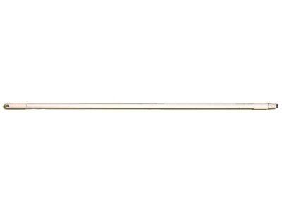 MANCHE FIBRE VERRE 135MM BLANC