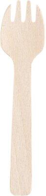 MINI FOURCHETTES EN BOIS 10,5 CM X100