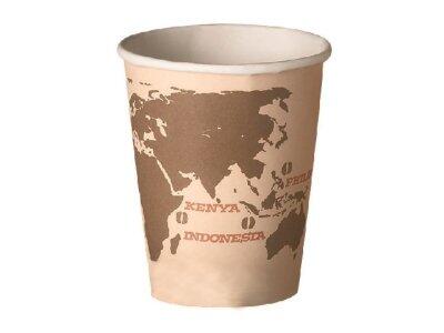 GOBELETS EN CARTON WORLD MAP Ø 70 MM 22 CL X75