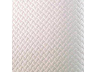 NAPPES EN PAPIER DAMASSÉ BLANC 70X70 CM X500