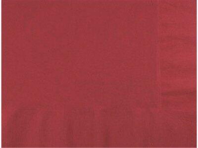 SERVIETTES EN PAPIER OUATE DOUBLE POINT, 2 PLIS, 38X38 CM, BORDEAUX X900