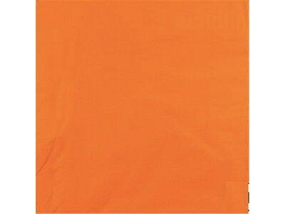 SERVIETTES EN PAPIER OUATE 2 PLIS, 33X33 CM, MANDARINE X1200