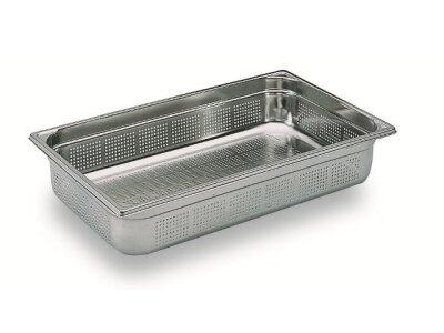 BAC GASTRONORME PERFORÉ SANS ANSE GN 1/1 PROFONDEUR 4 CM