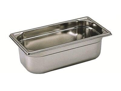 BAC GASTRONORME PLEIN SANS ANSE GN 1/3 PROFONDEUR 25 CM