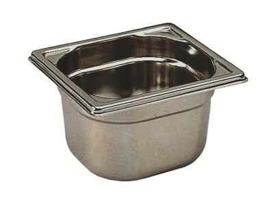 BAC GASTRONORME PLEIN SANS ANSE GN 1/6 PROFONDEUR 20 CM