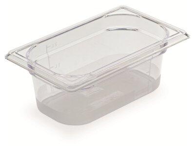 BAC GASTRONORME EN COPOLYESTER GN 1/9 PROFONDEUR 6.5 CM