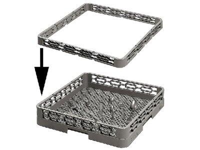 RÉHAUSSE AVEC CLOISONS H 4.5 CM POUR CASIERS 25 VERRES