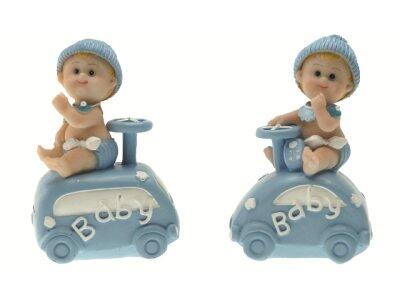 SUJETS DE BAPTÊME / NAISSANCE BÉBÉ SUR VOITURE  85CM X4