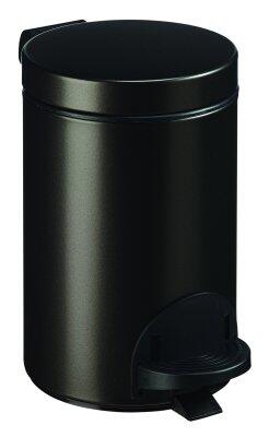 POUBELLE A PEDALE SANELIA  3L  GRIS MANGANESE
