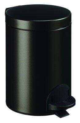 POUBELLE A PEDALE SANELIA  5L  GRIS MANGANESE