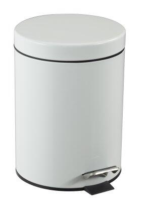 POUBELLE A PEDALE ESSENCIA  5L  BLANC