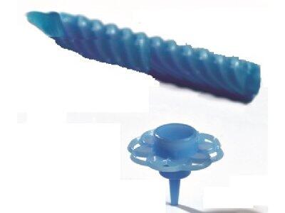 BOBÈCHES CRISTAL POUR BOUGIES Ø 6 MM X100