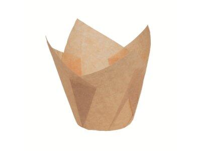 CAISSETTES DE CUISSON TULICUP EN PAPIER ÉCRU Ø 50 H80 MM X200