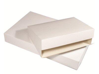 BOÎTES TRAITEUR EN CARTON BLANC 290X200X60 MM X25