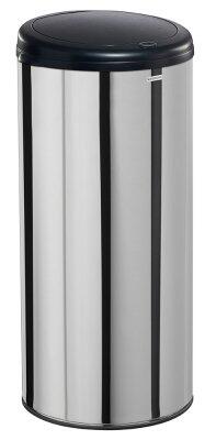 POUBELLE A OUVERTURE MANUELLE  45L HANDTOUCH INOX BRILLANT