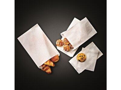 SACHETS À VIENNOISERIES EN PAPIER BLANC N°2 120X210 MM X1000