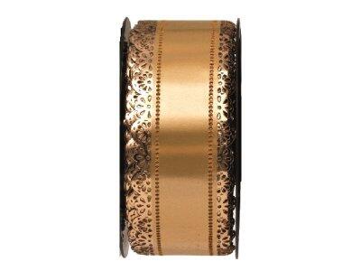 RUBANS CHARLOTTE 23 M À DENTELLE LARGEUR 40 MM OR