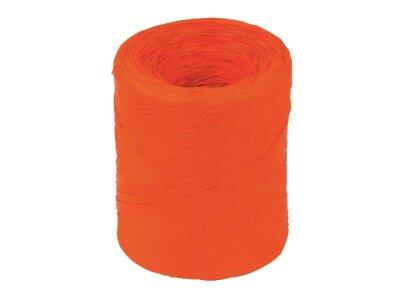 BOBINE 200M DE RAPHIA POLYPROPYLÈNE 15 MM, ORANGE