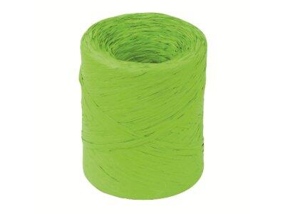 BOBINE 200M DE RAPHIA POLYPROPYLÈNE 15 MM, VERT ANIS